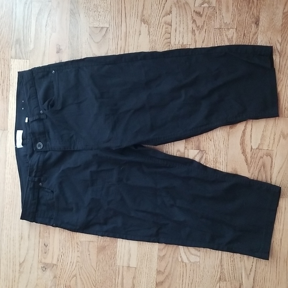 (13) Reitmans Cropped Business Casual Classic Minimalist Slim Straight Comfy